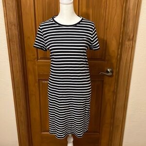 J Crew Striped Dress Size S